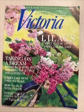 Victoria Magazine - Lilacs Cover (May 2000)